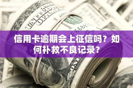 济南信用卡逾期会上征信吗？如何补救不良记录？
