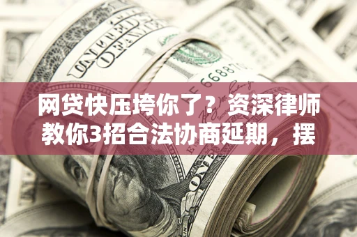 济南网贷快压垮你了？资深律师教你3招合法协商延期，摆脱暴力催收！