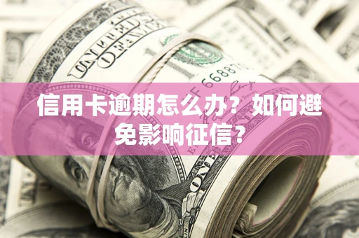 济南信用卡逾期怎么办？如何避免影响征信？